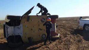 Фернандо Алонсо перевернулся в начале своего дебютного ралли-рейда