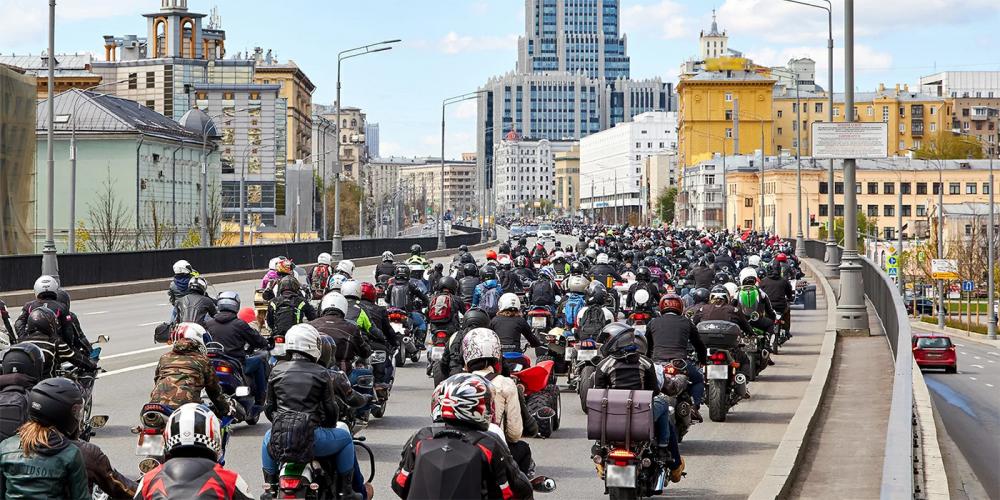Садовое кольцо закроют для проезда автомобилей из-за мотопробега