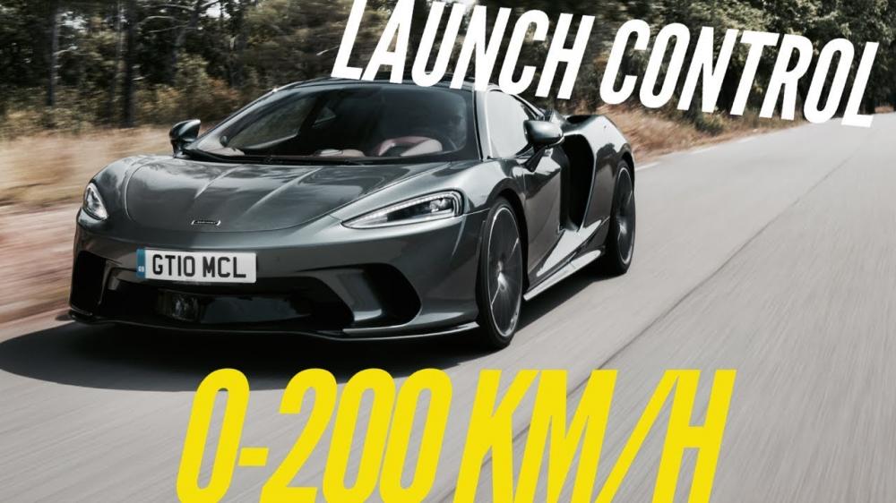 Посмотрите, как McLaren GT разгоняется до 200 км/ч