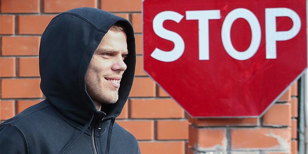 Кокорин получил 40 штрафов ГИБДД, пока находился в тюрьме