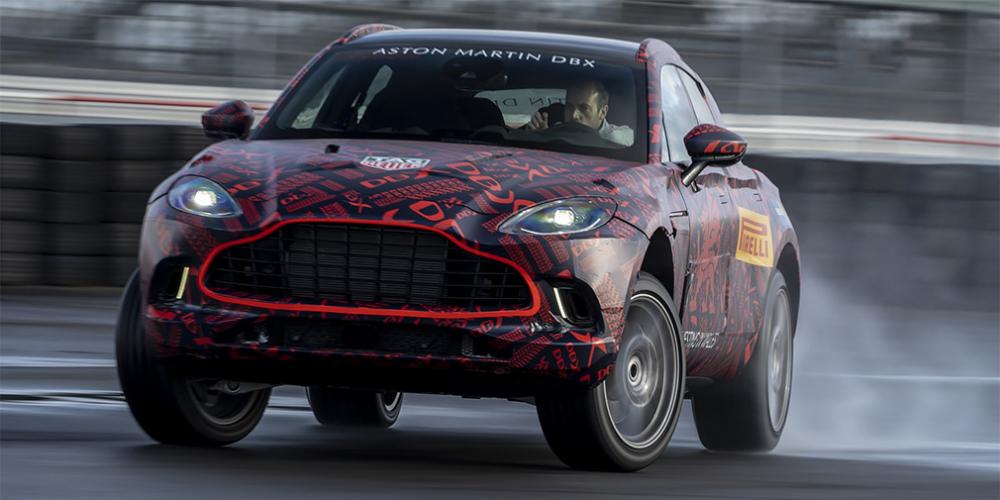 Первый кроссовер Aston Martin получит мощнейший V8 в истории компании