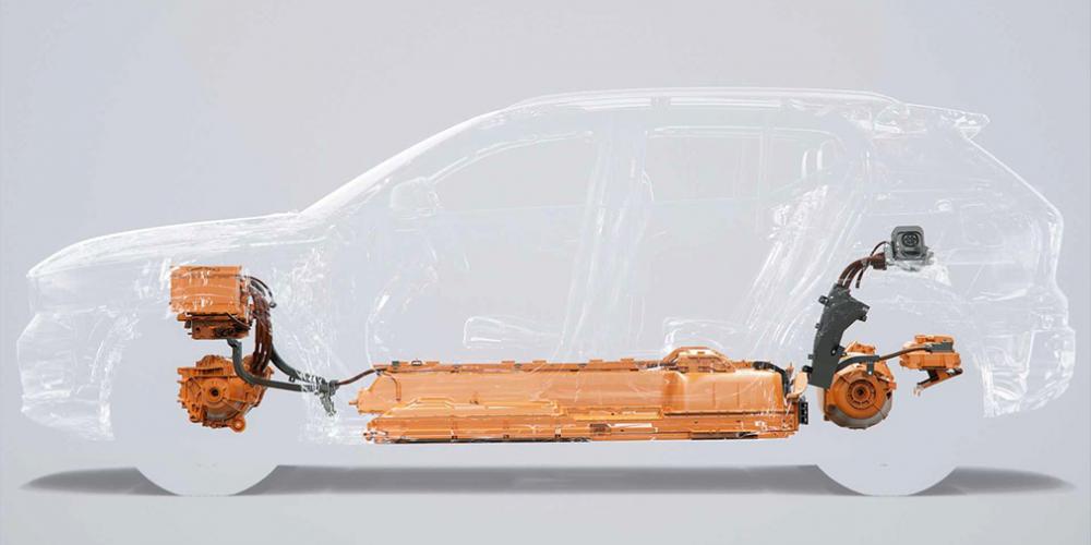Электромобиль Volvo XC40
