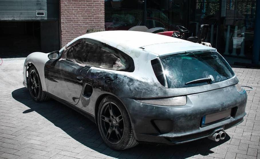 Посмотрите на Porsche Boxster в кузове шутинг-брейк