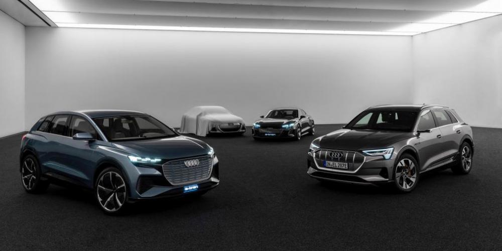 Audi анонсировала роскошное четырехдверное купе на электротяге
