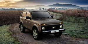 Lada 4x4 попала в тройку самых популярных SUV и внедорожников в России