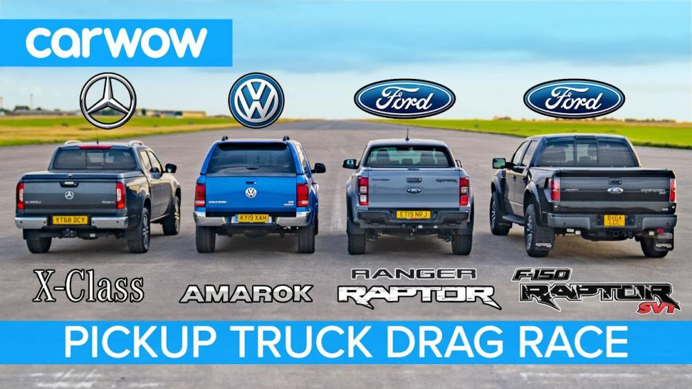 Какой пикап круче: VW Amarok, Mercedes-Benz X-Class или Ford?