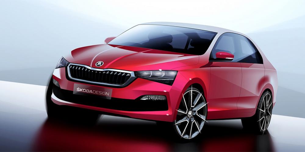 Skoda анонсировала премьеру нового Rapid для России