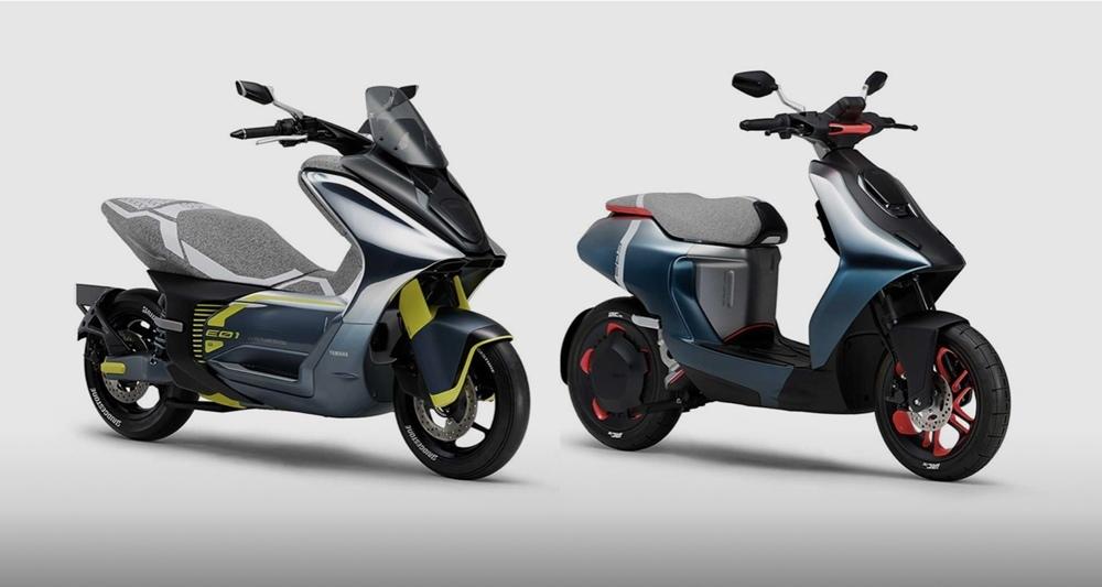 Yamaha представит два новых электроскутера