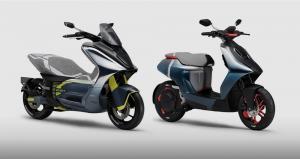 Yamaha представит два новых электроскутера