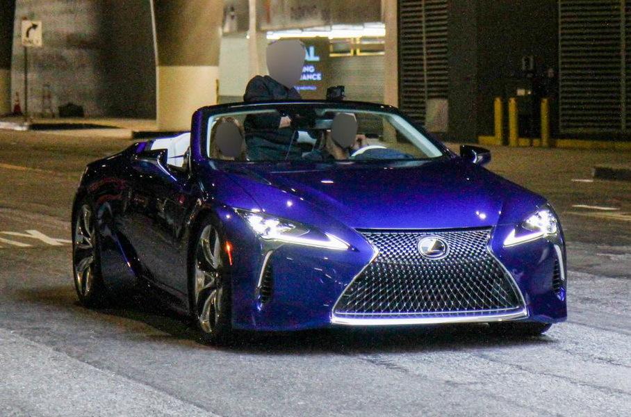 Раскрыта внешность серийного кабриолета Lexus LC