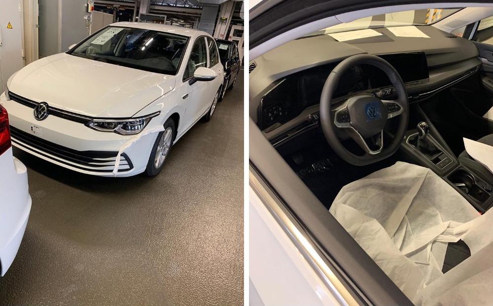 Внешность Volkswagen Golf 8 полностью раскрыта за неделю до презентации