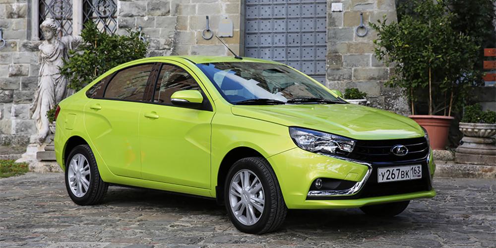 Продажи Lada рухнули на 38% в Европе