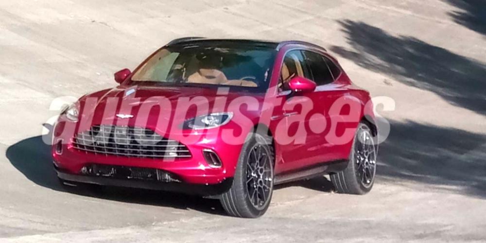 Полностью рассекречена внешность первого кроссовера Aston Martin