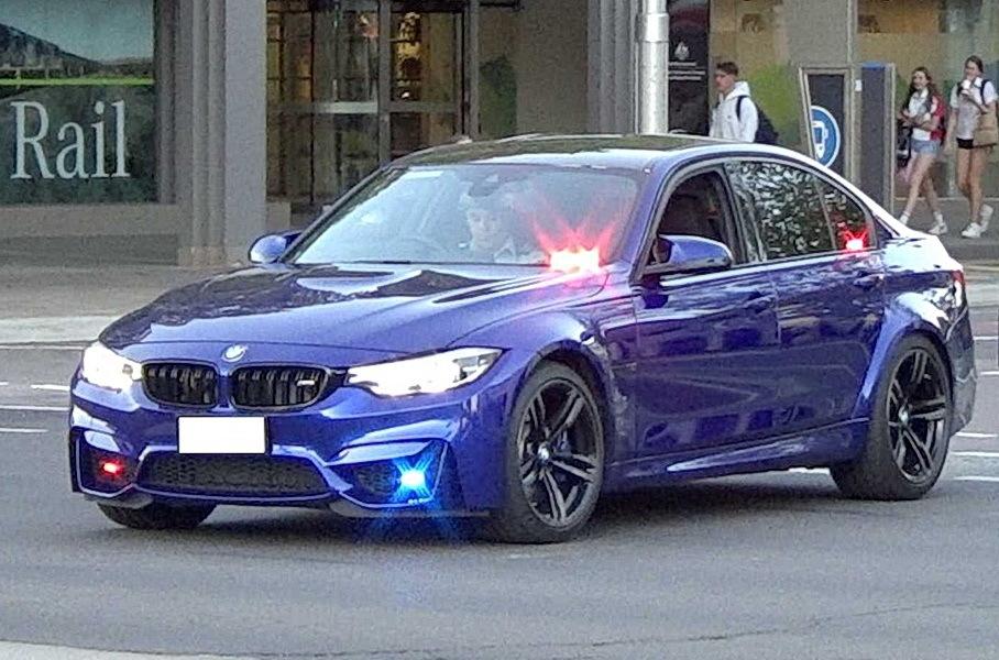 В полиции появился BMW M3 для борьбы со стритрейсерами