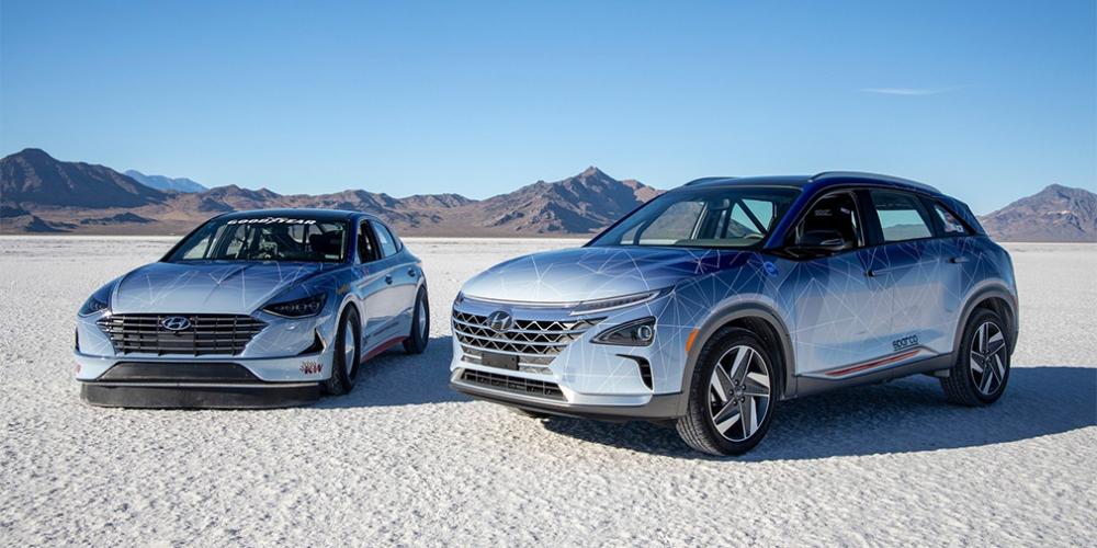 Hyundai установила рекорд скорости среди гибридов и водородных машин