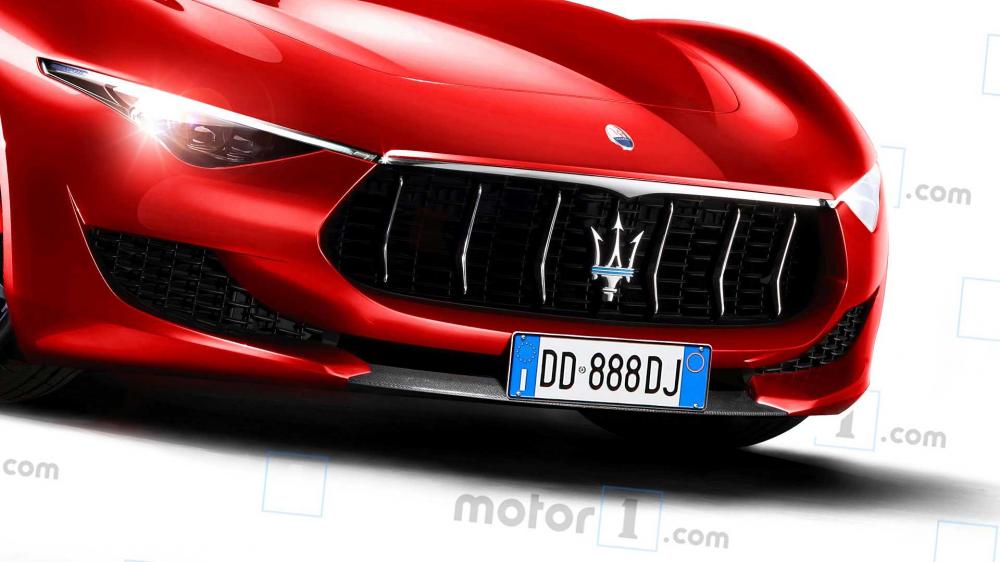 Рендеры Maserati Alfieri