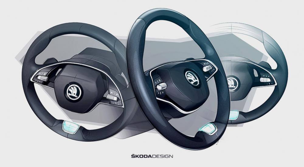 Skoda показала салон новой Octavia