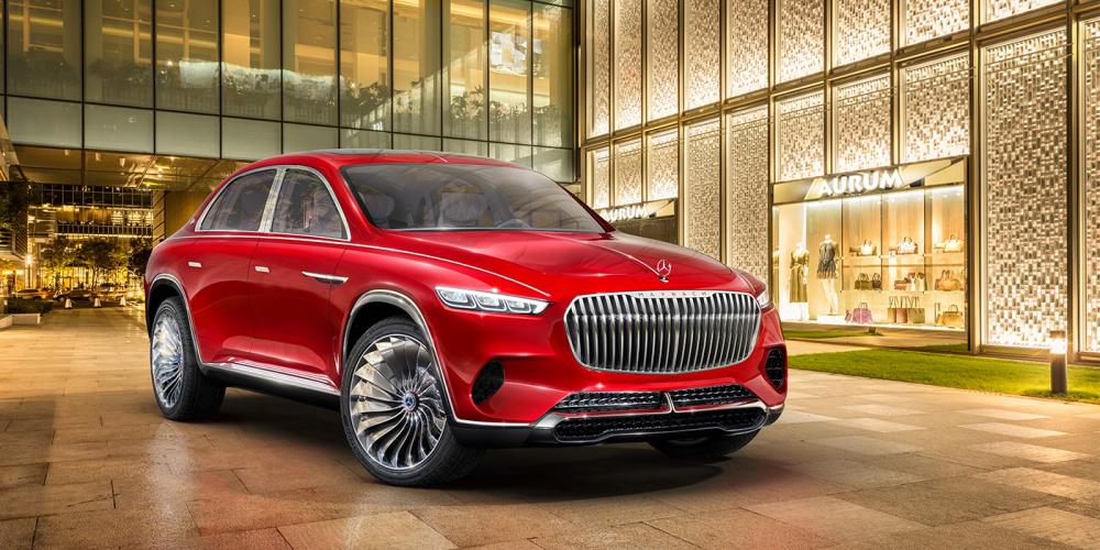 Daimler назвал дату премьеры первого кроссовера Mercedes-Maybach