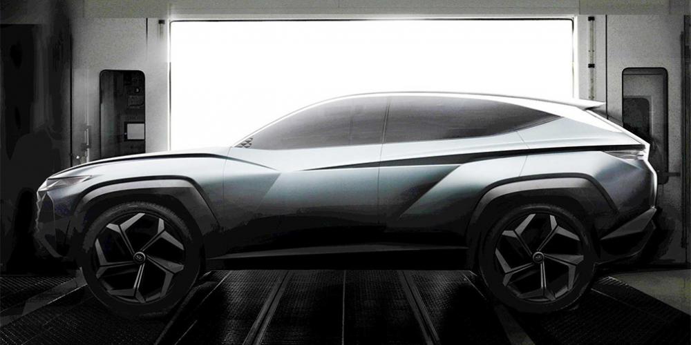 Hyundai показал новый кроссовер на видео