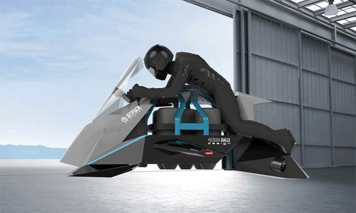 Летающий мотоцикл JetPack собрал финансирование