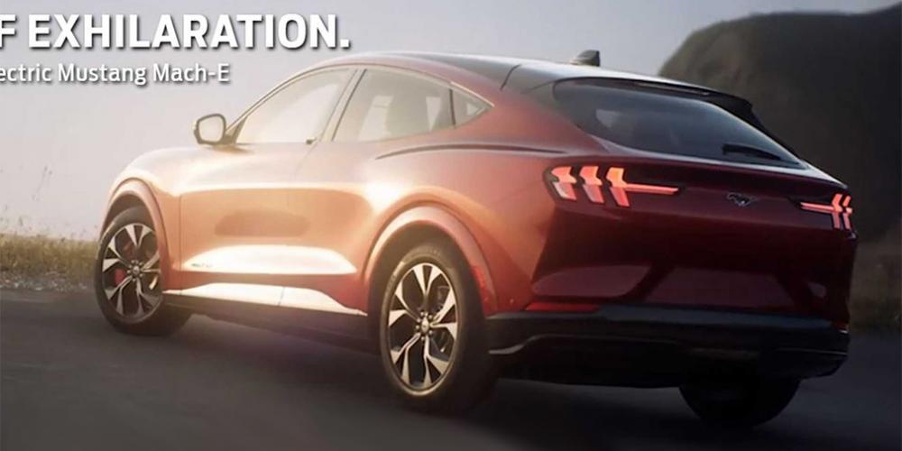 Кроссовер Ford Mustang Mach E полностью рассекретили до премьеры
