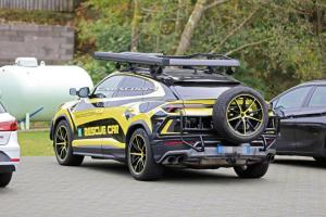 Lamborghini оснастила Urus лебёдкой и силовыми бамперами