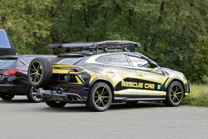 Lamborghini оснастила Urus лебёдкой и силовыми бамперами