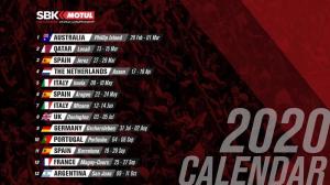 Календарь чемпионата мира WSBK 2020