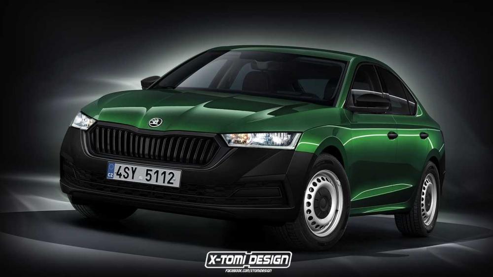 Оцените, как удешевление Skoda Octavia отразится на дизайне