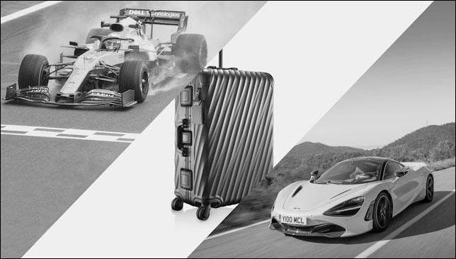TUMI – официальный багажный партнёр McLaren
