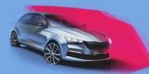 Skoda рассекретила дизайн нового Rapid до премьеры