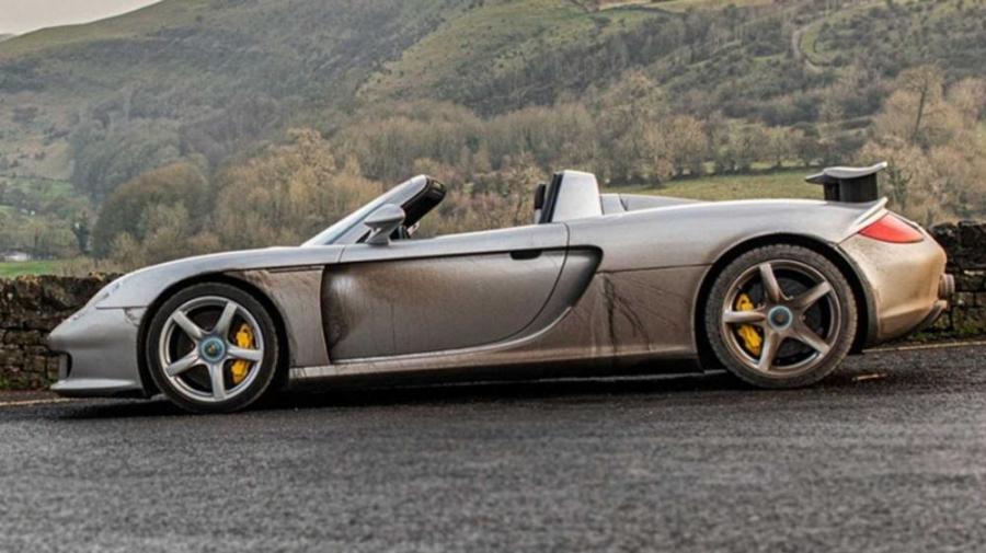 Полюбуйтесь на Porsche Carrera GT, восстановленный после "тотала"