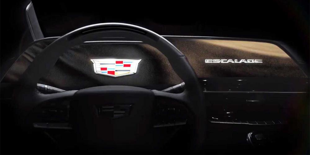 Новый Cadillac Escalade получит огромный изогнутый дисплей