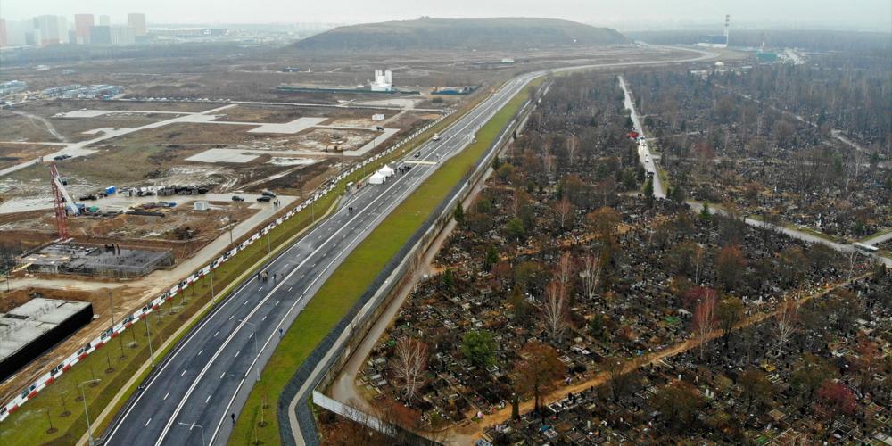 В Новой Москве открыли дублер Киевского шоссе