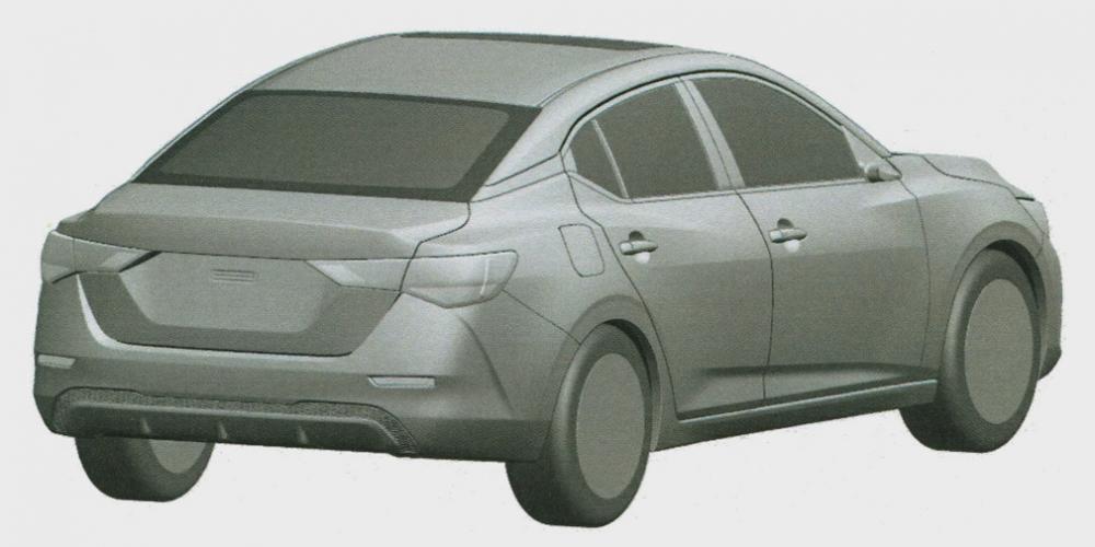Nissan запатентовал в России новый седан
