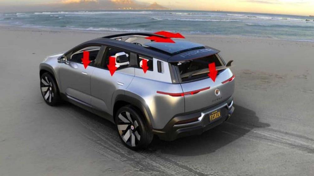 Fisker показал необычные кресла конкурента Tesla Model Y