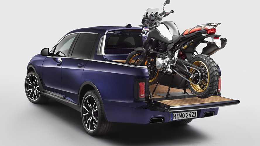 Уникальный пикап X7 выставили в «Мире BMW»