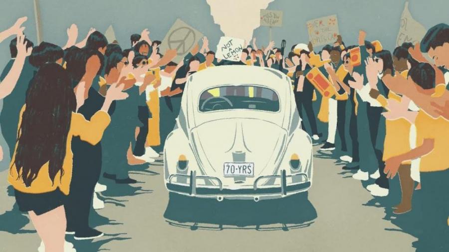 Видео: Volkswagen попрощался с Beetle под песню The Beatles