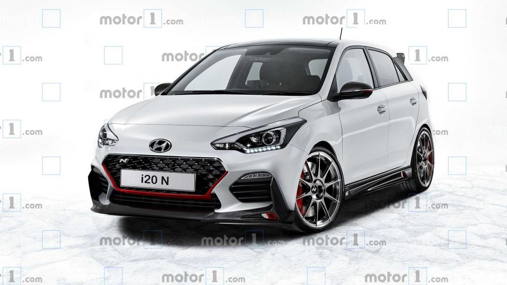 Посмотрите, как будет выглядеть «заряженный» Hyundai i20