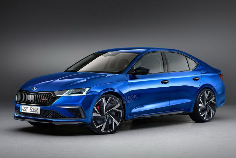 Skoda Octavia RS получит бензо-электрическую установку с двигателем 1.4