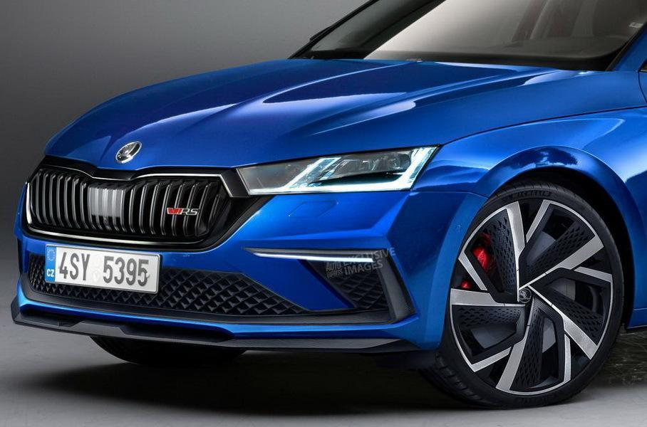 Skoda Octavia RS получит бензо-электрическую установку с двигателем 1.4