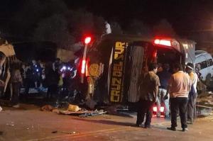 14 человек погибли, почти 50 пострадали при ДТП в Перу