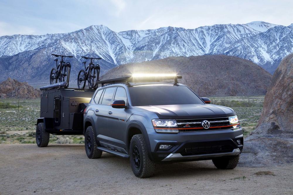 Тюнингованный Volkswagen Atlas Basecamp для серьезного бездорожья может пойти в серию