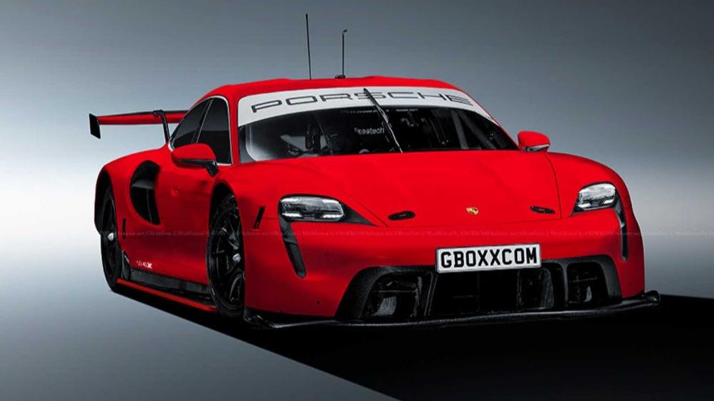 Русский дизайнер превратил Porsche Taycan в гоночное оружие