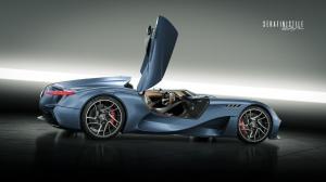 Maserati Millemiglia Concept by SerafiniStile