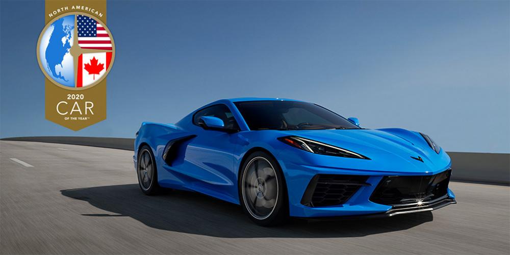 Chevrolet Corvette в третий раз стал лучшим автомобилем года в США