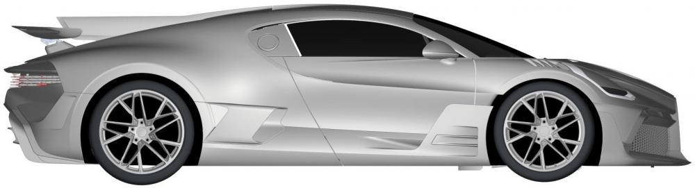Патентные изображения Bugatti Divo