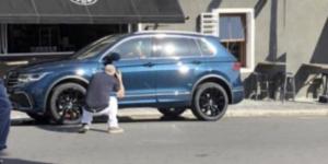 Обновленный Volkswagen Tiguan впервые сфотографировали без камуфляжа