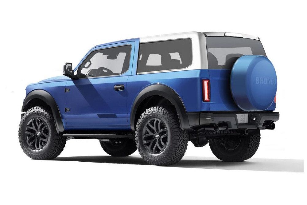 Приблизительно так будет выглядеть новый Ford Bronco