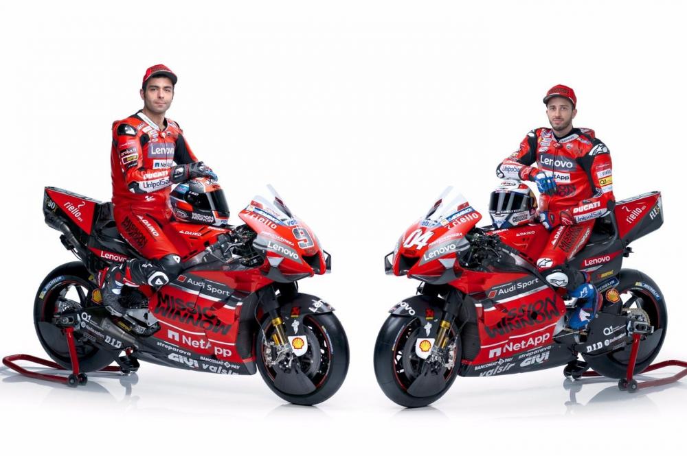 Ducati показала ливрею мотоцикла 2020 года